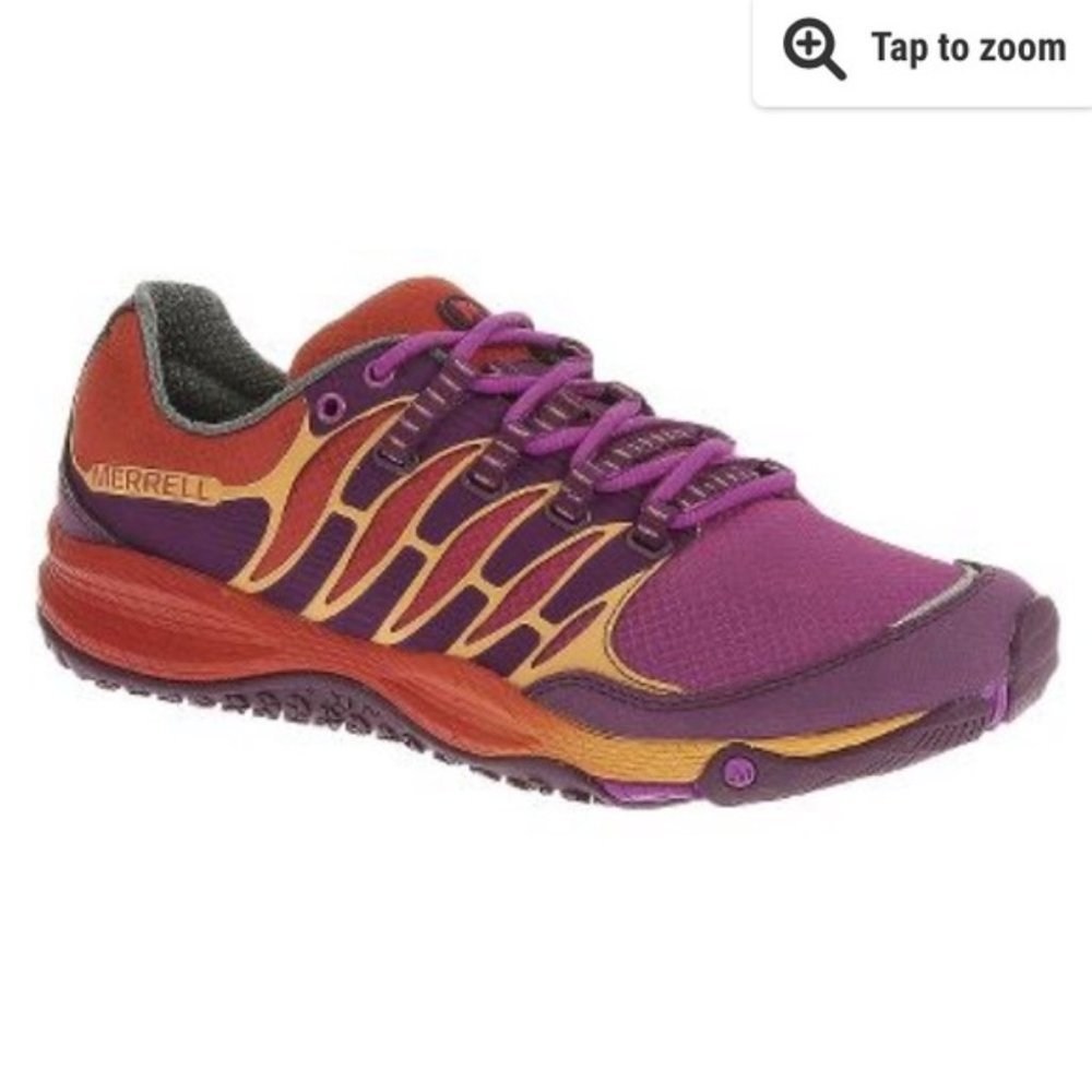 Merrell All Out Fuse Trail Run Hiking Shoes 10.5